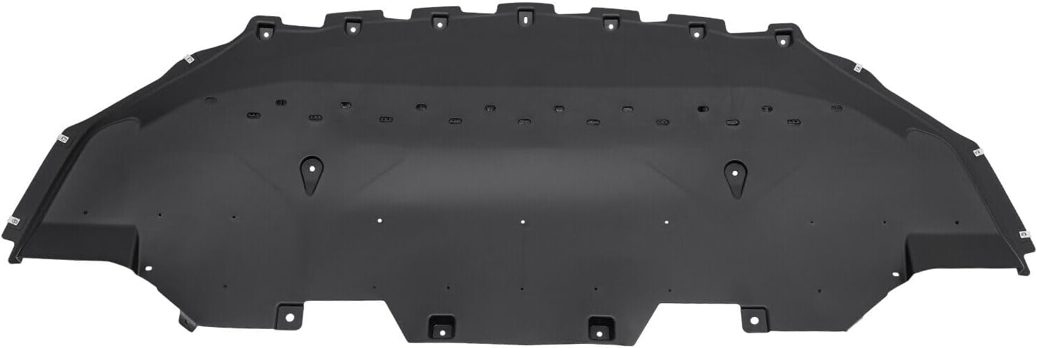 Front Engine Splash Shield Under Cover Direct Replacement Compatible With 2018-2023 Ford Mustang FO1228164 JR3Z17626A