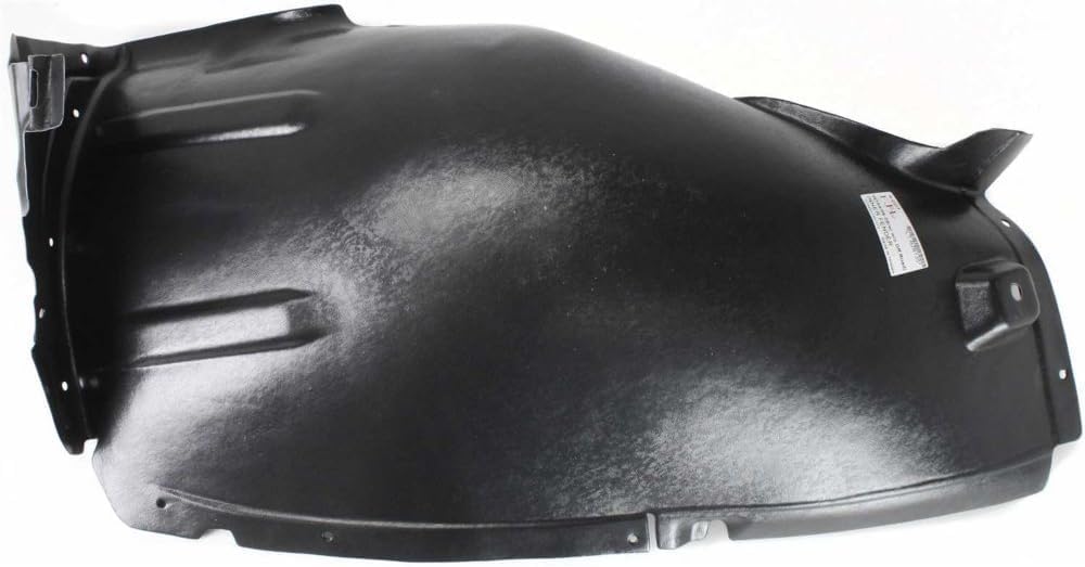 Front Section Fender Liner Left Driver Side Direct Replacement Compatible With 2006-2011 Mercedes Benz ML-Class MB1248125 1648802705