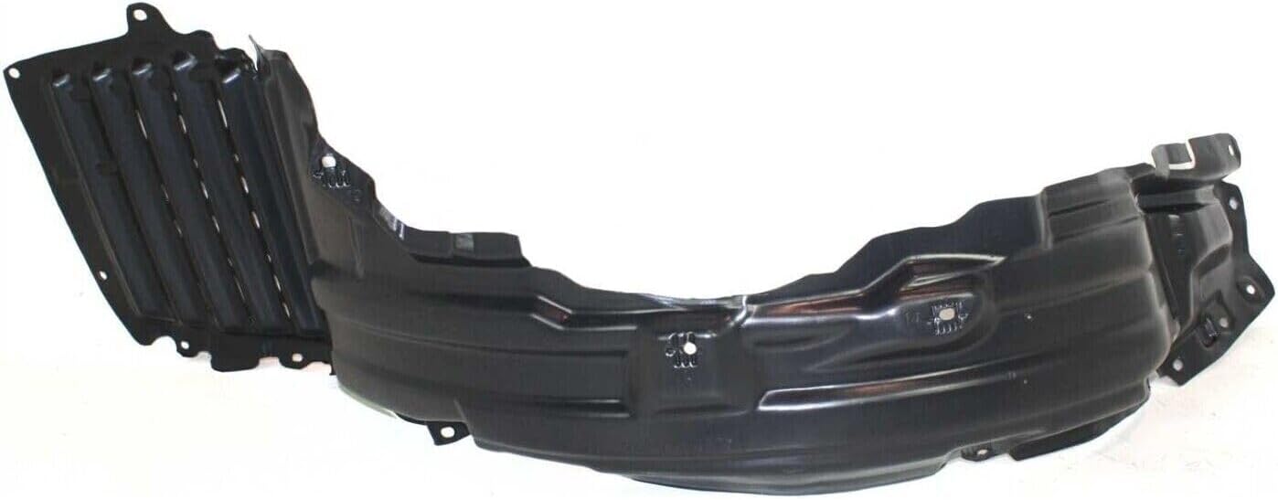 Front Section Fender Liner Left Driver Side Direct Replacement Compatible With 2008-2013 Mitsubishi Lancer MI1248121 5370B101