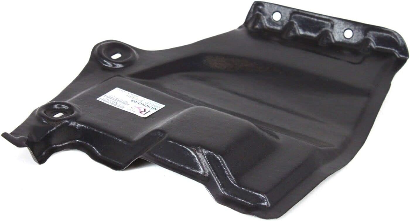 Front Engine Splash Shield Under Cover Right Passenger Side Direct Replacement Compatible with 2009-2014 Nissan Murano / 2011-2017 Quest NI1228129 648381AA0A