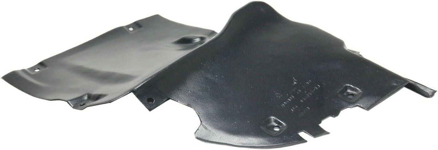 Front Fender Liner Lower Section Right Passenger Side Direct Replacement Compatible With 2002-2005 Mercedes Benz C-Class MB1249112 2038841622