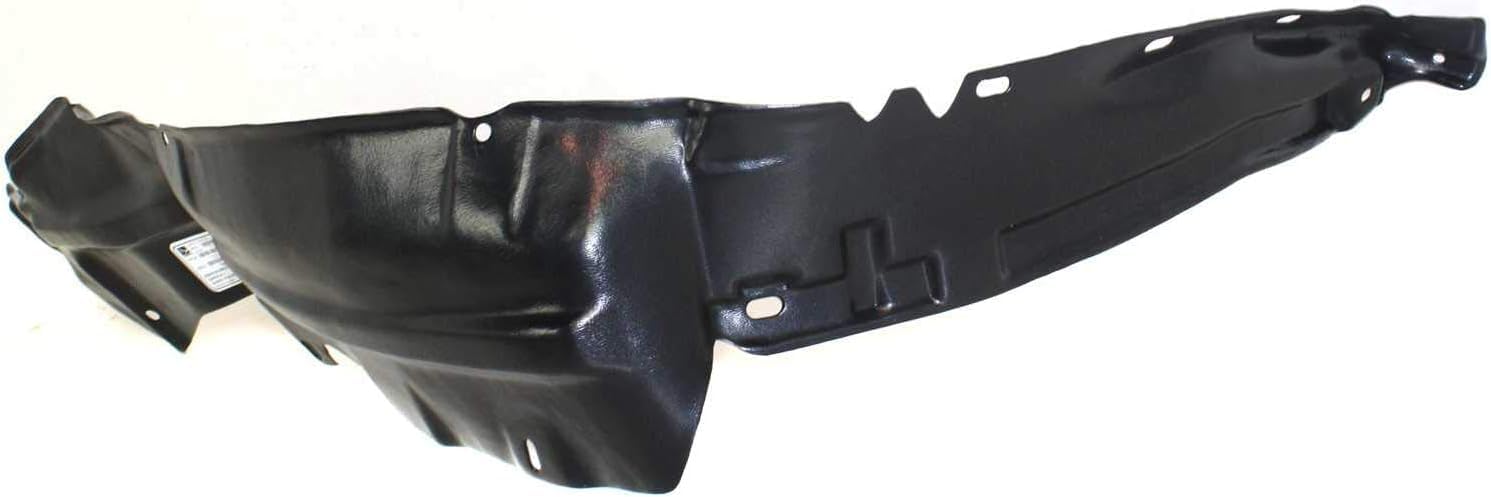 Front Fender Liner Right Passenger Side Direct Replacement Compatible With 1986-1997 Nissan Pickup NI1249103 6388001G01