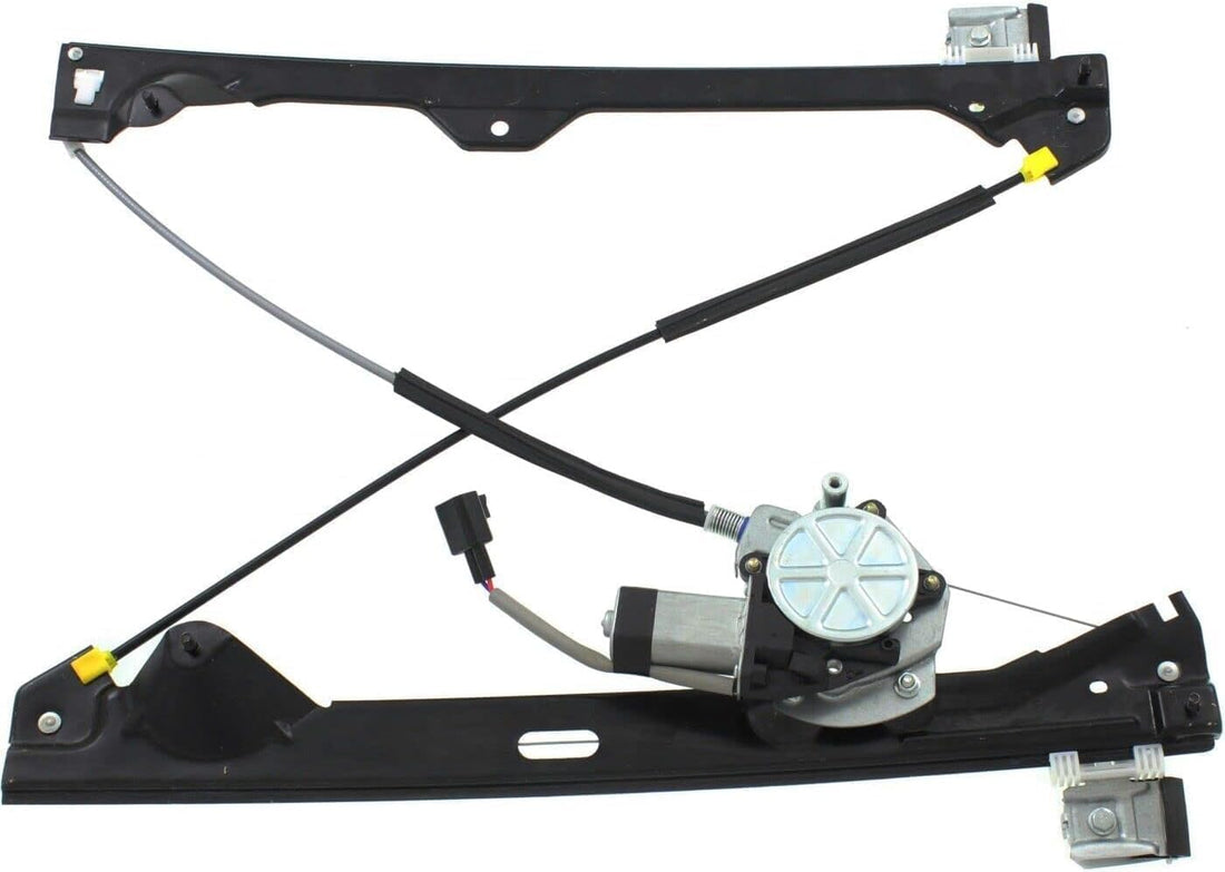 Rear Power Window Regulators With Motor Left Driver Side Direct Replacement Compatible With 2007-2013 Chevrolet Silverado & GMC Sierra 1500/2007-2014 2500HD 3500HD GM1550129