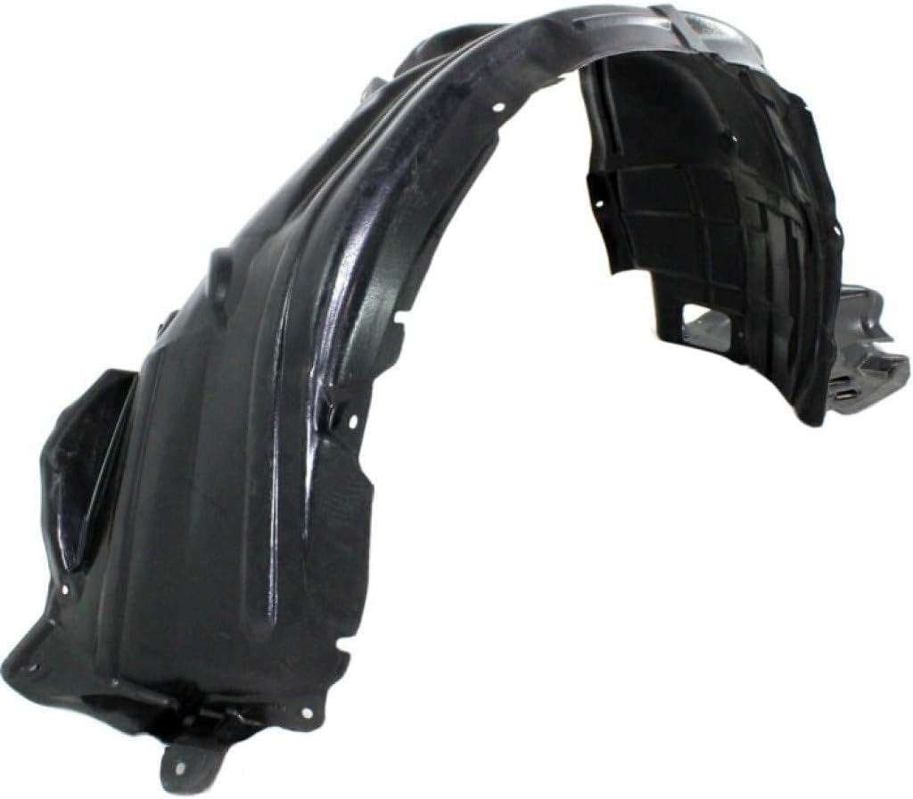 Front Fender Liner Right Passenger Side Direct Replacement Compatible With 2006 Lexus GS300 / 2006-2007 GS430 / 2007 GS350 / GS450h LX1251113 5380530090