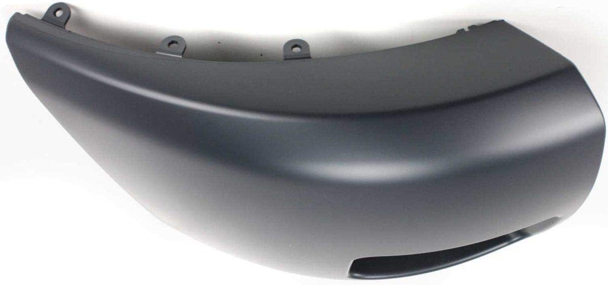Front Bumper End Cap Primed Right Passenger Side Direct Replacement Compatible With 2007-2013 Chevrolet Silverado 1500 GM1005147 15891682