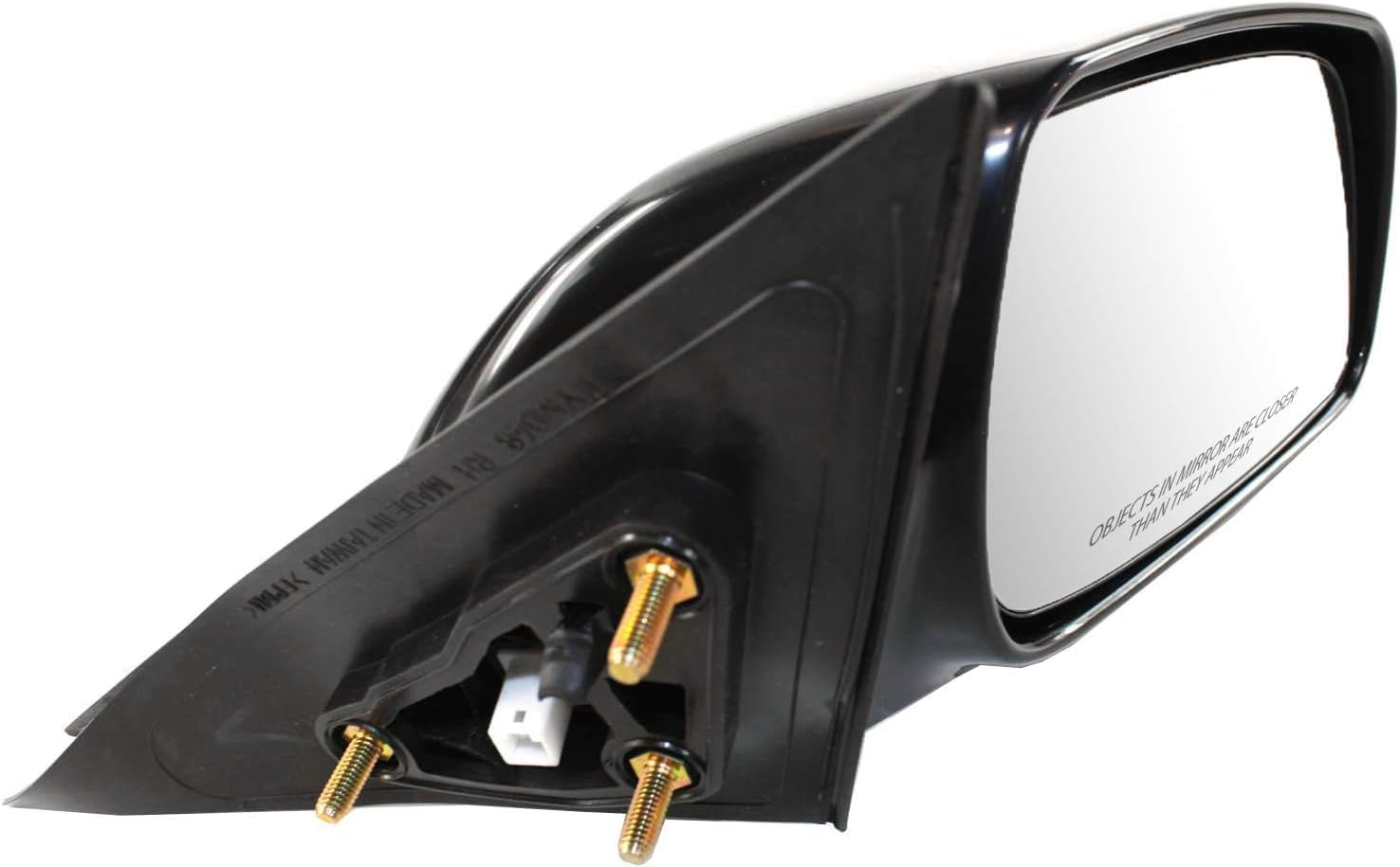 Front Power Mirror Non-Folding Primed Right Passenger Side Direct Replacement Compatible With 2007-2011 Toyota Camry TO1321215 8791006925