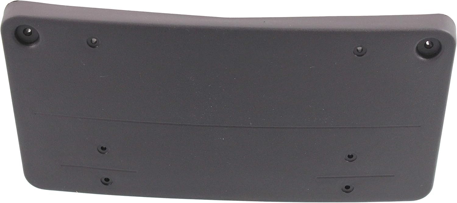 Front License Plate Bracket Textured Direct Replacement Compatible with 2008-2011 Mercedes Benz C-Class MB1068109 2048170178
