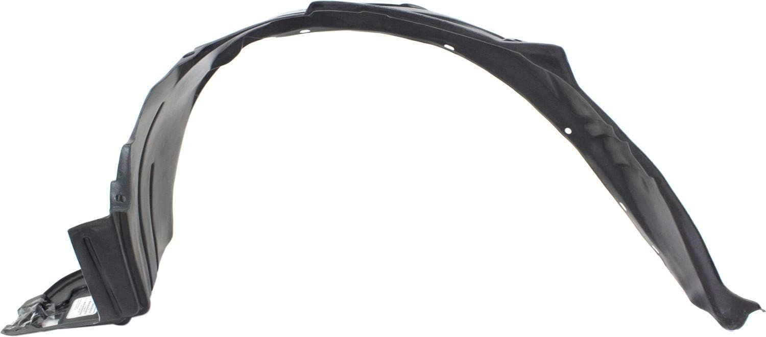 Front Fender Liner Right Passenger Side Direct Replacement Compatible With 2003 Honda Civic HO1249120 74101S5B000