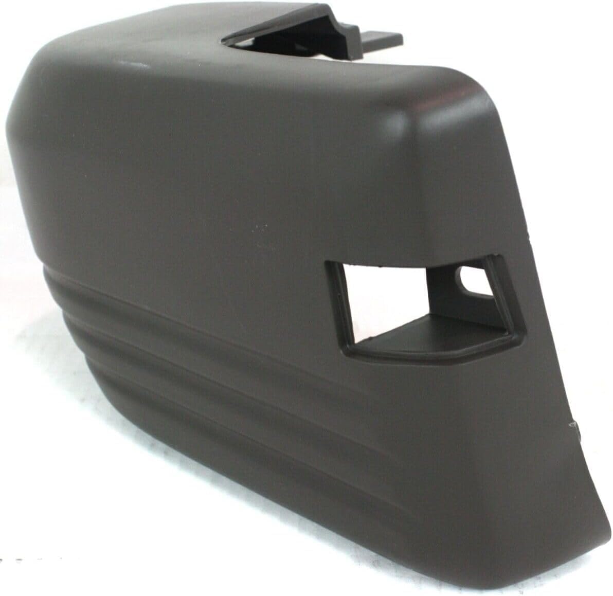 Set Of 2 Rear Bumper End Cap Primed Left Driver & Right Passenger Side Direct Replacement Compatible With 1989-1991 Isuzu Trooper IZ1105117 IZ1104117 8944886230 8944886240