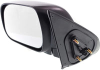 Front Mirror Manual Adjust Non-Heated Textured Left Driver Side Direct Replacement Compatible With 2005-2011 Toyota Tacoma TO1320204 8794004170