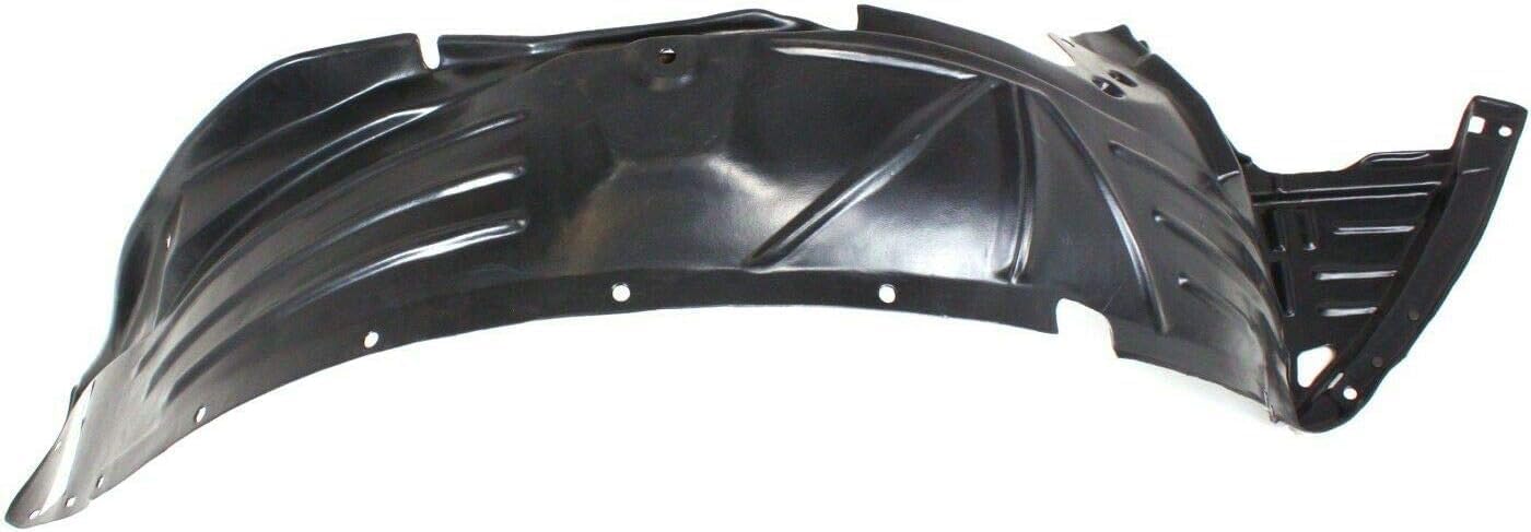 Front Fender Liner Rear Section Right Passenger Side Direct Replacement Compatible With 2007-2008 Honda Element HO1249129 74101SCVA90