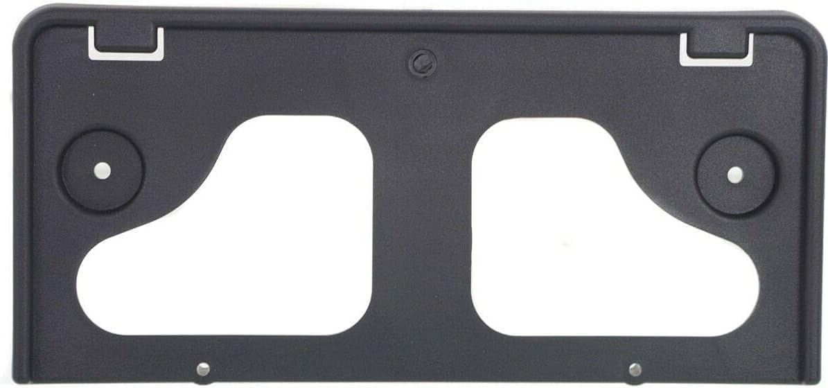 Front License Plate Bracket Textured Direct Replacement Compatible with 2015-2018 Ford Edge FO1068155 FT4Z17A385AA