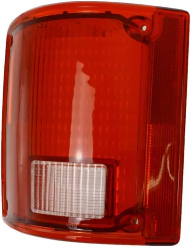 Set Of 2 Tail Light Lens With Chrome Trim Right Passenger & Left Driver Side Direct Replacement Compatible With 1973-1986 Chevrolet/GMC C/K-Series GM2801122 GM2800122 5968330