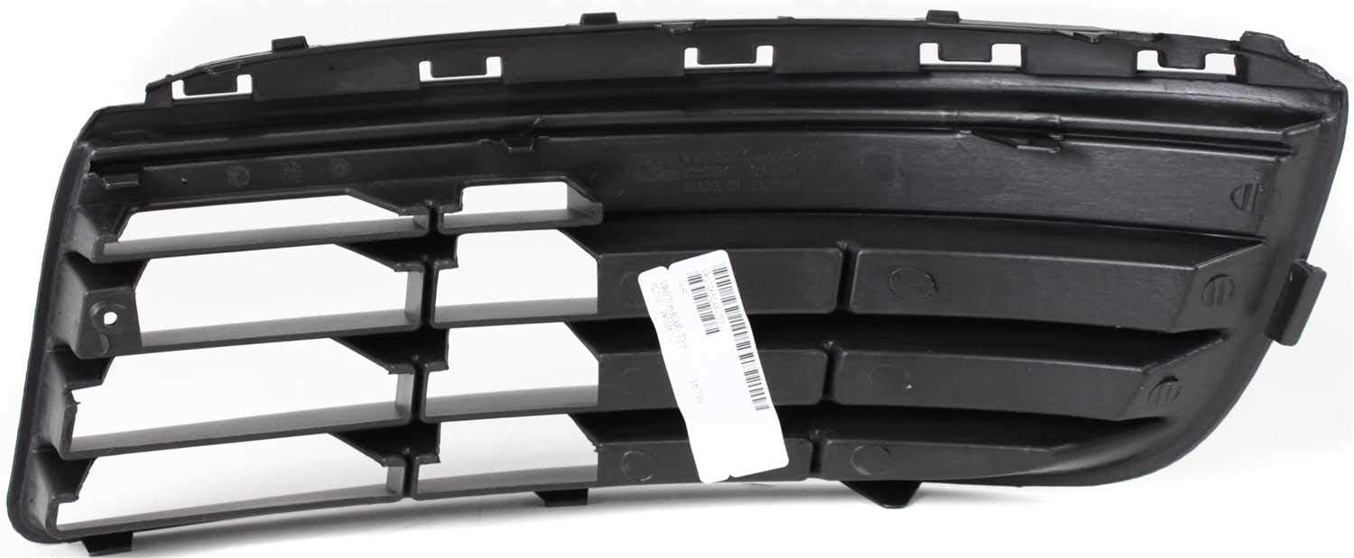 AUTOS PARTS PLUS Front Fog Light Outer Cover Textured Right Passenger Side Direct Replacement Compatible with 2005-2010 Volkswagen Jetta VW1036107 1K0853666F9B9
