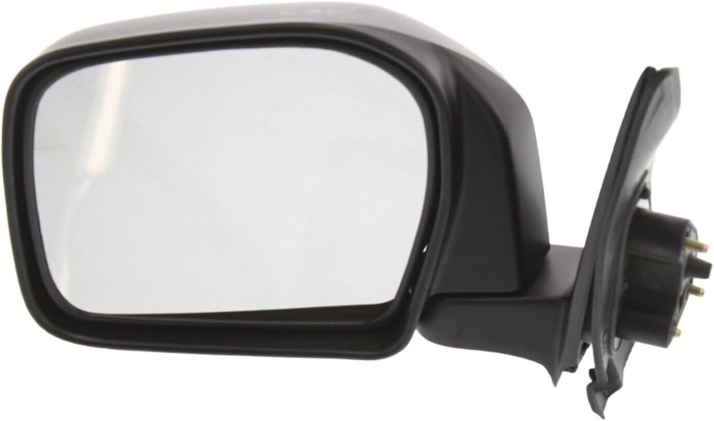 Front Power Mirror Manual Folding Non-Heated Primed Left Driver Side Direct Replacement Compatible With 2000 Toyota Tacoma TO1320161 8794035531