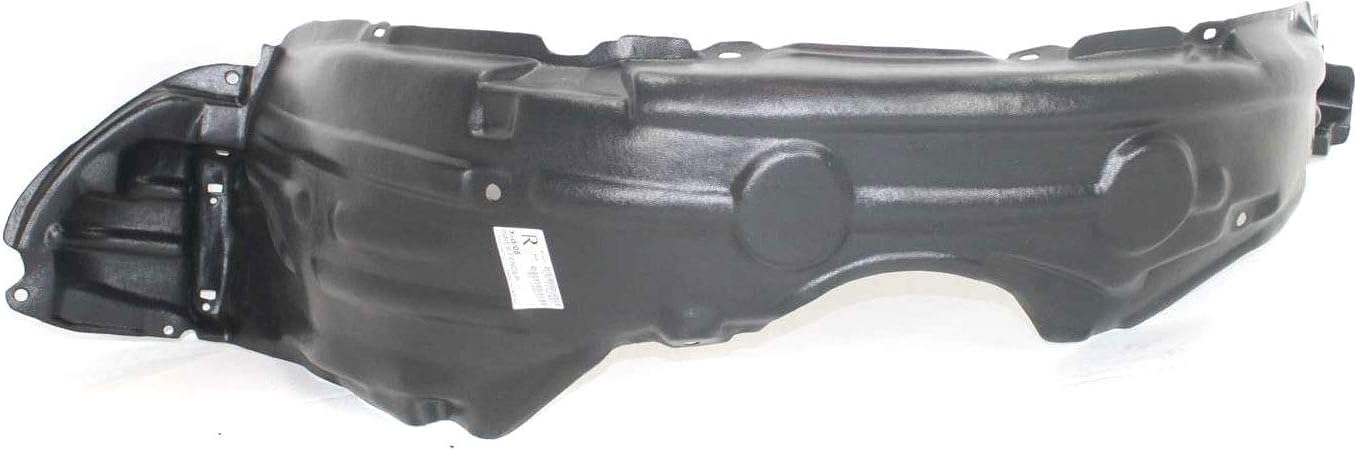 Front Fender Liner Right Passenger Side Direct Replacement Compatible With 2008-2014 Scion xD SC1249107 5387552250