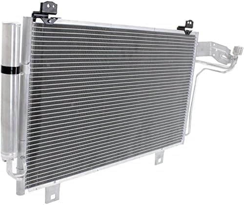 Front AC Condenser Aluminum Core Direct Replacement Compatible With 2014-2018 Mazda 3/2014-2021 6 MA3030162 GHR161480B