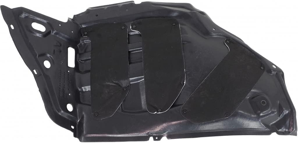 Front Section Fender Liner Left Driver Side Direct Replacement Compatible With 2011-2017 Nissan Quest NI1248138 638451JA0A