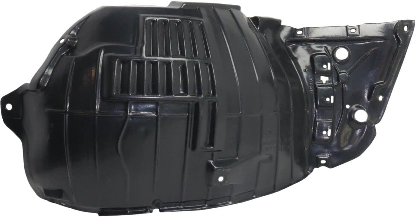 Set Of 2 Front Section Fender Liner Left Driver & Right Passenger Side Direct Replacement Compatible With 2014-2023 Infiniti Q50 IN1249128 IN1248128 638404GA0B 638414GA0B