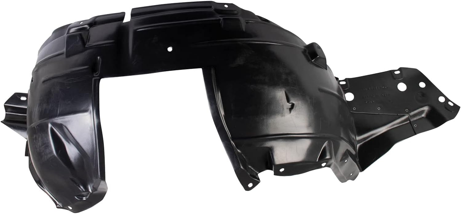 Front Fender Liner Right Passenger Side Direct Replacement Compatible With 2010-2012 Nissan Sentra NI1249132 63842ZT50A