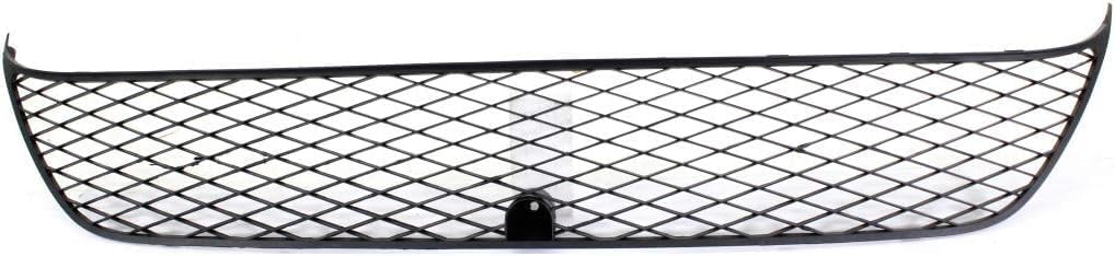 Front Bumper Lower Grille Primed Plastic Direct Replacement Compatible With 2007-2009 Mitsubishi Outlander MI1036100 6402A037
