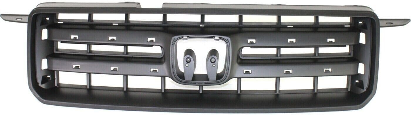 Front Grille Painted Dark Gray Shell And Insert Direct Replacement Compatible With 2006-2008 Honda Pilot HO1200182 75101S9VA02ZL