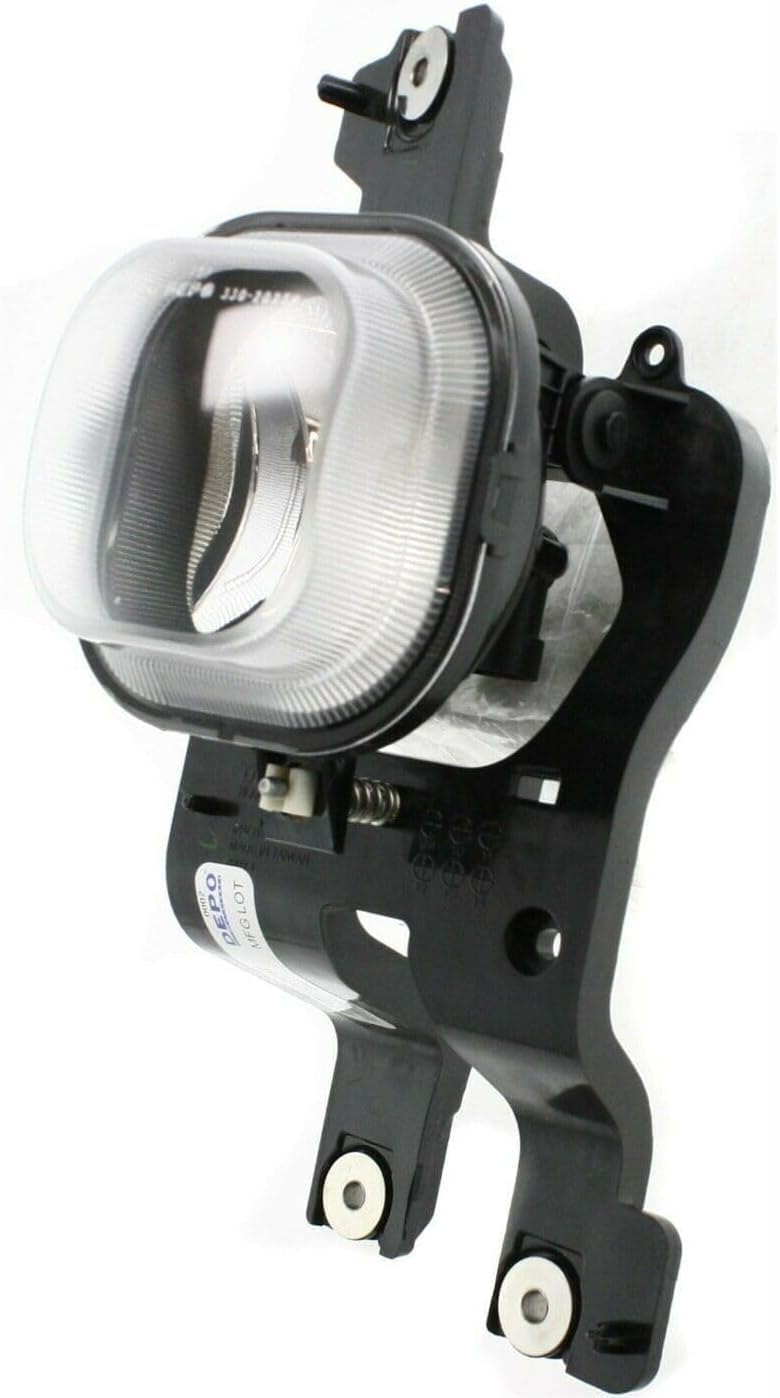 SET OF 2 FRONT FOG LIGHT ASSEMBLY RIGHT PASSENGER & LEFT DRIVER SIDE DIRECT REPLACEMENT COMPATIBLE WITH 2008-2010 FORD F-SERIES SUPER DUTY 7C3Z15200AA-PFM 7C3Z15201AA-PFM