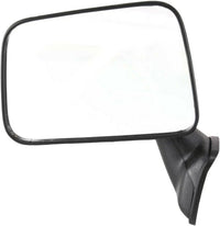 Front Mirror Manual Adjust & Folding Non-Heated Textured Left Driver Side Direct Replacement Compatible With 1987-1988 Toyota Pickup / 1987-1989 4Runner TO1320109 8794089135