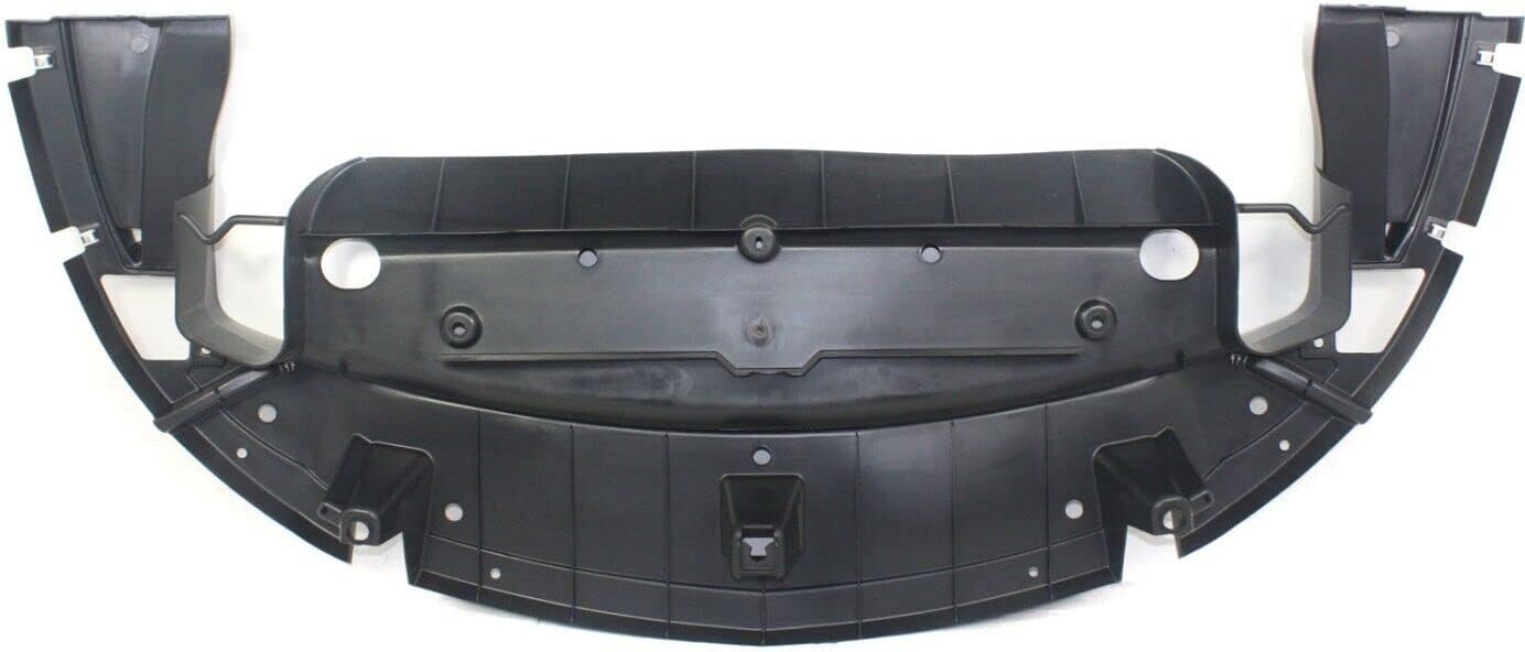 Front Lower Valance Air Deflector Textured Direct Replacement Compatible with 2006-2007 Chevrolet Monte Carlo / 2006-2013 Impala / 2014-2016 Impala Limited GM1007109 22744452