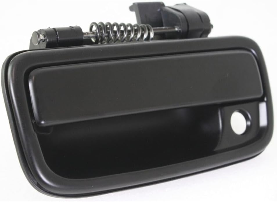 Front Exterior Door Handle with Keyhole Left Driver Side Direct Replacement Compatible with 1995-2004 Toyota Tacoma TO1310128 6922035070C0