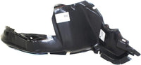 Front Fender Liner Right Passenger Side Direct Replacement Compatible with 1988-1991 Honda Civic HO1249108 74101SH3010