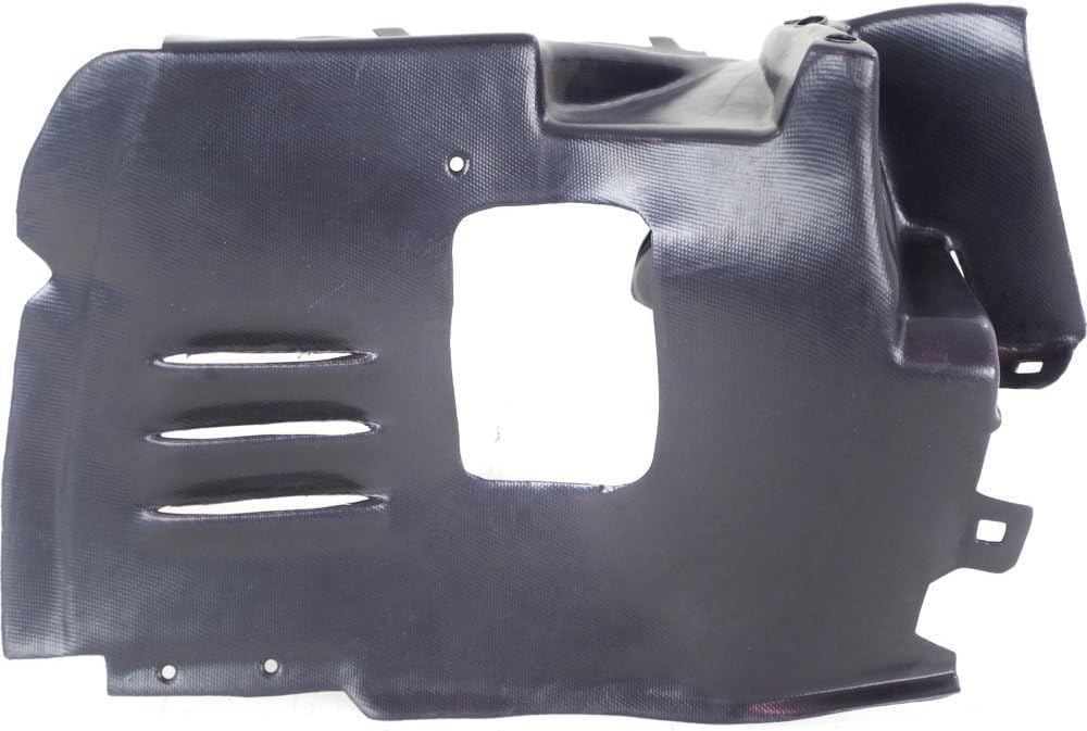 Front Section Fender Liner Right Passenger Side Direct Replacement Compatible With 1994-1997 Mercedes Benz C-Class MB1251104 2026982030