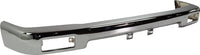Front Bumper Face Bar Chrome Steel Direct Replacement Compatible With 1989-1995 Toyota Pickup TO1002102 5210135070