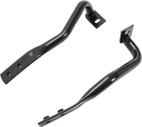 Front Bumper Chrome Steel + Lower Valance + Extension Textured + End Caps + Set of 8 Brackets Left & Right Side Direct Replacement Compatible With 2007-2013 Chevrolet Silverado 1500
