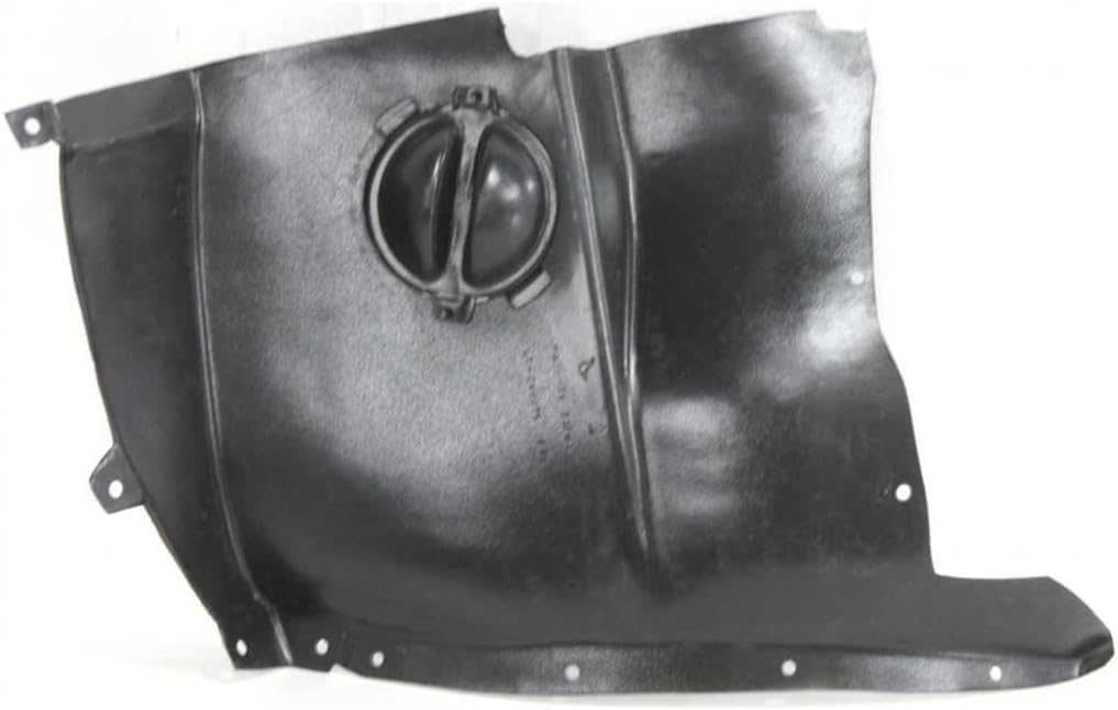 Front Section Fender Liner Left Driver Side Direct Replacement Compatible With 2005-2013 Chevrolet Corvette GM1248176 15233301