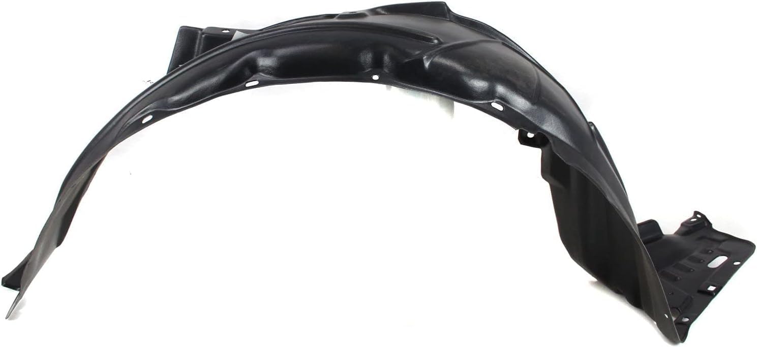 Set Of 2 Front Fender Liners Left Driver & Right Passenger Side Direct Replacement Compatible With 2006-2008 Acura TSX AC1249121 AC1248121 74101SEA010 74151SEAJ00