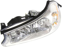 Set Of 2 Front Headlight Assembly Halogen Right Passenger and Left Driver Side Direct Replacement Compatible With 1998-2000 Ford Contour FO2503145 FO2502145 XS2Z13008AA XS2Z13008BA