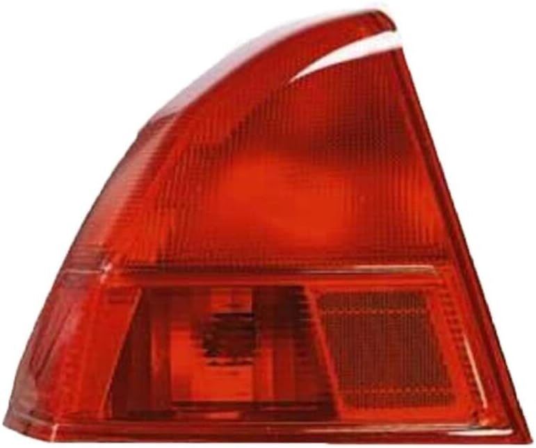 Tail Light Assembly Left Driver Side Direct Replacement Compatible With 2001-2002 Honda Civic HO2800133 33551S5DA01