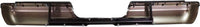 Rear Bumper Chrome With Step Pad Provision Without Mounting Bracket Direct Replacement Compatible With 1994-2001 Dodge Ram 1500/1994-2002 2500 3500 CH1102328 82401316