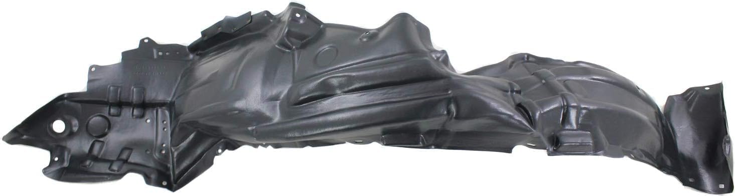Front Fender Liner Left Driver Side Direct Replacement Compatible With 2010-2012 Lexus HS250h LX1248111 5380675020