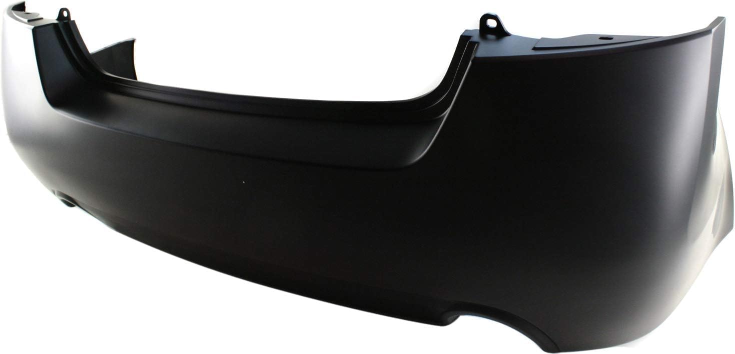 Rear Bumper Cover Primed Direct Replacement Compatible With 2007-2012 Nissan Altima NI1100248 85022JA040