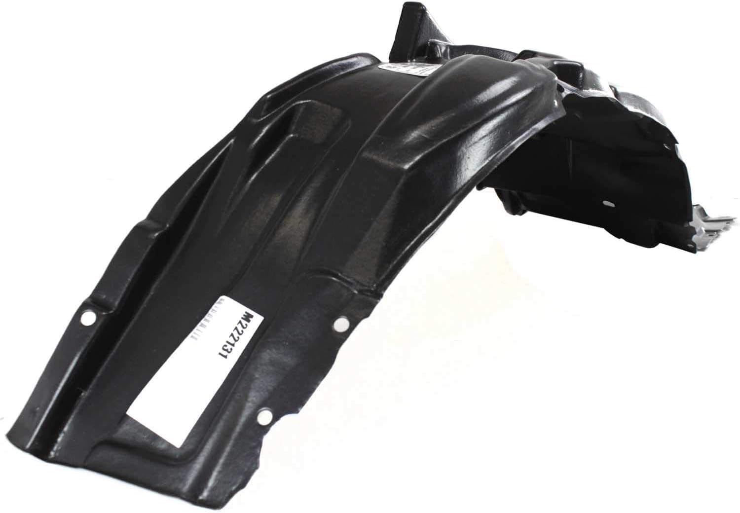 Front Fender Liner Right Passenger Side Direct Replacement Compatible With 2000-2005 Mitsubishi Eclipse MI1249110 MR990642