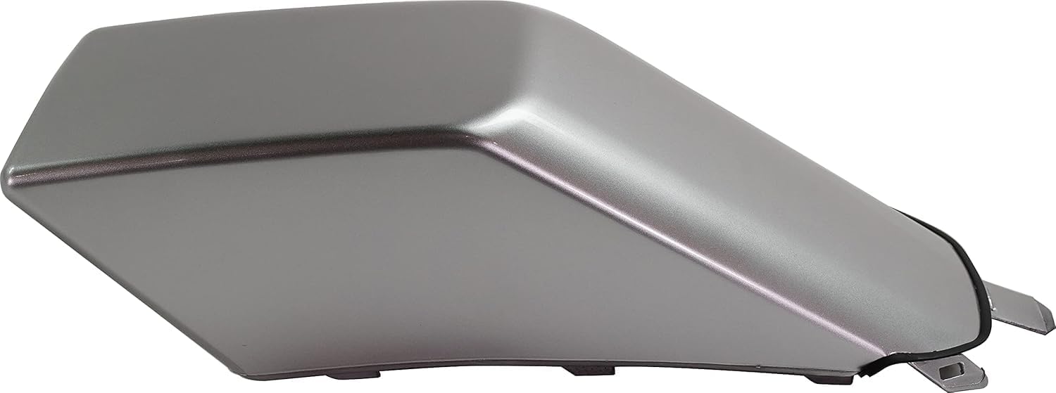 Set Of 2 Front Bumper End Painted Silver Left Driver & Right Passenger Side Direct Replacement Compatible With 2007-2014 Toyota FJ Cruiser TO1005174 TO1004174 5242235030 5242335020