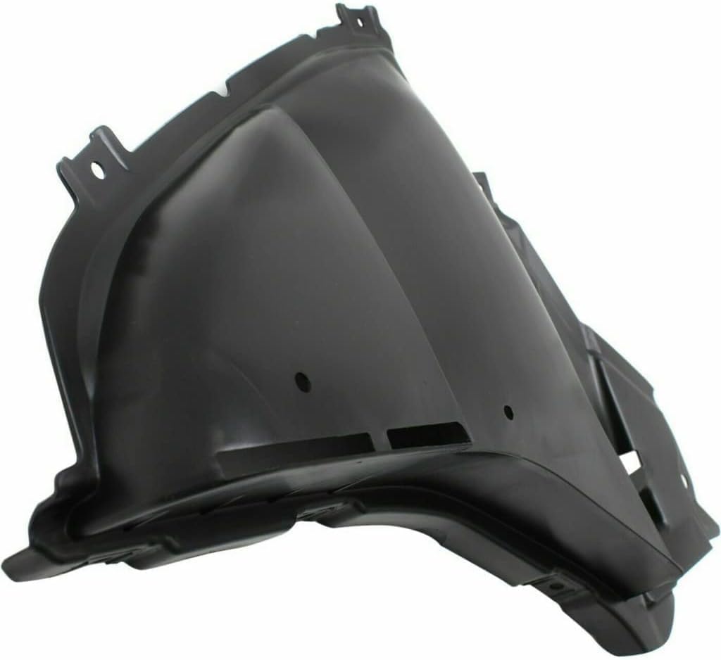 Front Section Fender Liner Right Passenger Side Direct Replacement Compatible With 2017-2020 BMW 5-Series BM1251133 51718060032