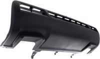Front Bumper Steel Chrome With Park Assist Sensor Holes + Lower Valance Panel Textured + Outer Retainers Left & Right Side Direct Replacement Compatible With 2010-2013 Toyota Tundra