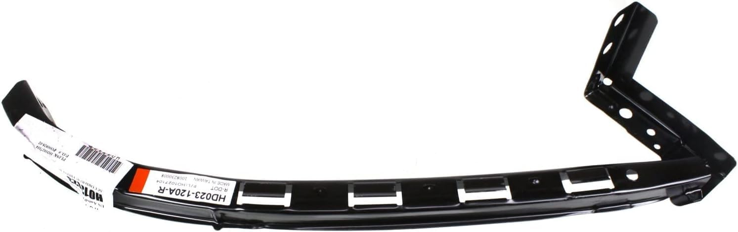 Set Of 2 Front Bumper Bracket Left Driver & Right Passenger Side Direct Replacement Compatible With 2003-2007 Honda Accord HO1067112 HO1026104 HO1066112 HO1027104 71140SDAA10