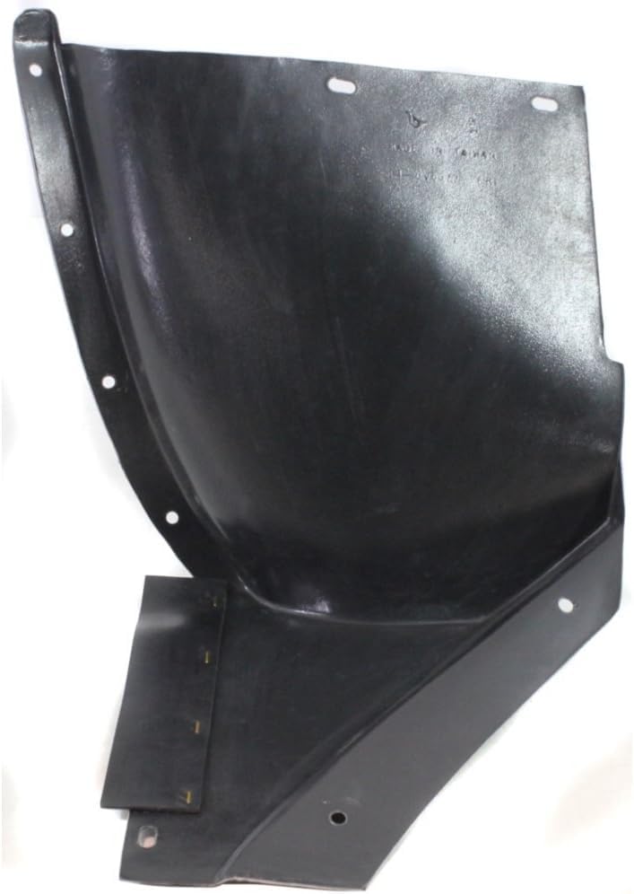 Front Fender Liner Rear Section Left Driver Side Direct Replacement Compatible With 2005-2013 Chevrolet Corvette GM1762102 15806317