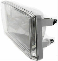 Front Bumper + End Caps Chrome + Lower Valance Textured + Fog Light Assembly Right & Left Side Direct Replacement Compatible With Chevrolet Silverado 2500HD 3500HD 2007-2010 GM1092202