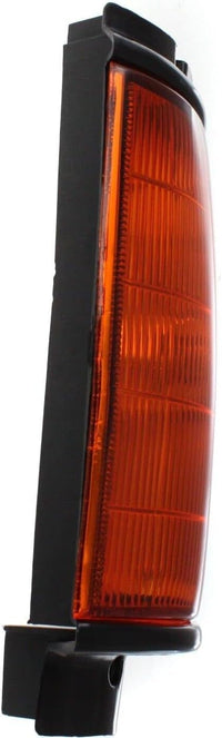 Set Of 2 Front Corner Light Assembly With Black Trim Left Driver & Right Passenger Side Direct Replacement Compatible With 1984-1986 Toyota 4Runner TO2521158 TO2520158
