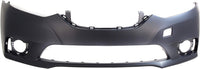 Front Bumper Cover Primed Direct Replacement Compatible With 2016-2019 Nissan Sentra NI1000313 620223YU1J